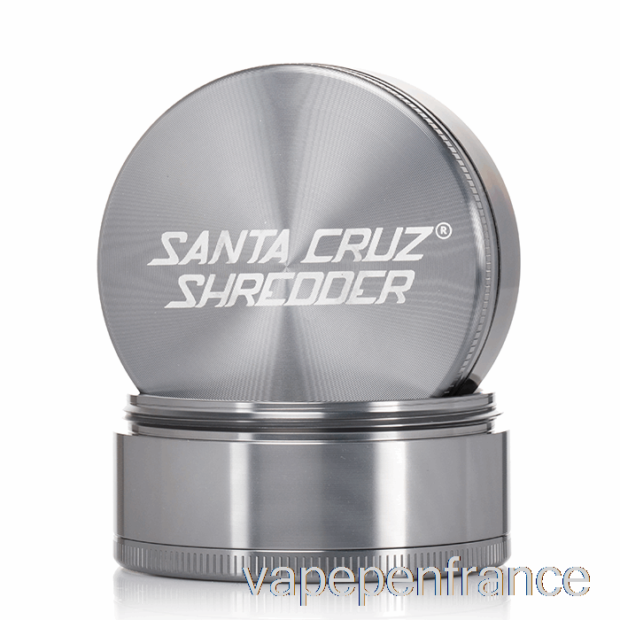 Santa Cruz Shredder 2,75 Pouces Grand Broyeur 4 Pièces Gris (70 Mm) Stylo Vape